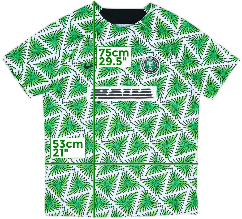 2022-23 Nigeria Nike Training Shirt - 8/10 - (L)