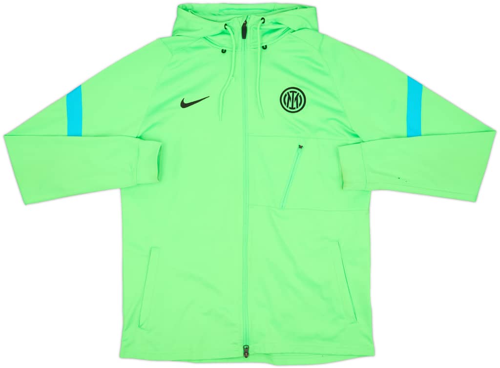 2021-22 Inter Milan Nike Hooded Track Jacket - 10/10 - (L)