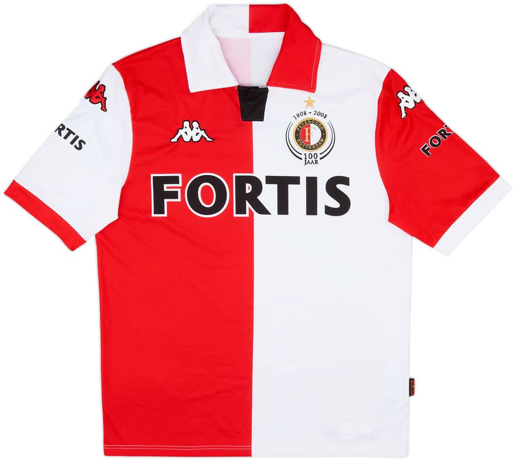 2008-09 Feyenoord Home Shirt - 8/10 - (L)