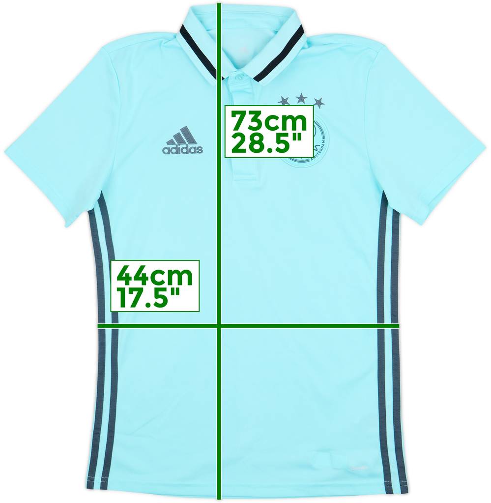 2016-17 Ajax adidas Polo Shirt - 8/10 - (S)