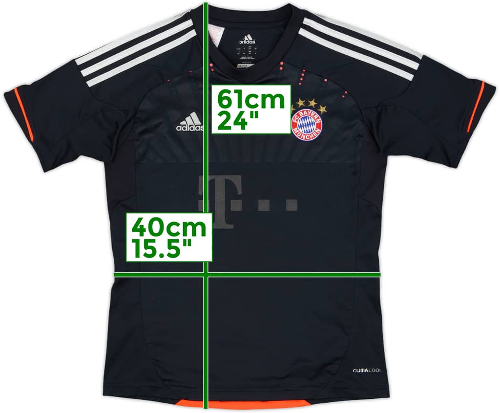 2012-13 Bayern Munich Third Shirt - 4/10 - (M.Boys)
