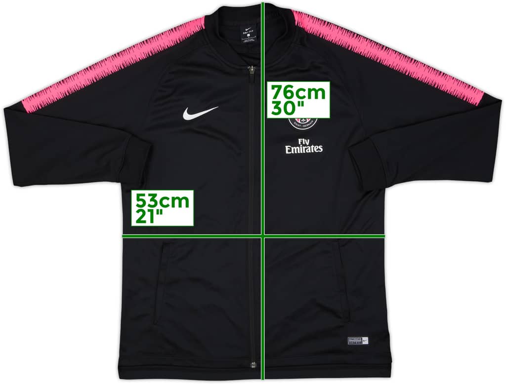 2018-19 Paris Saint-Germain Nike Track Jacket - 10/10 - (L)