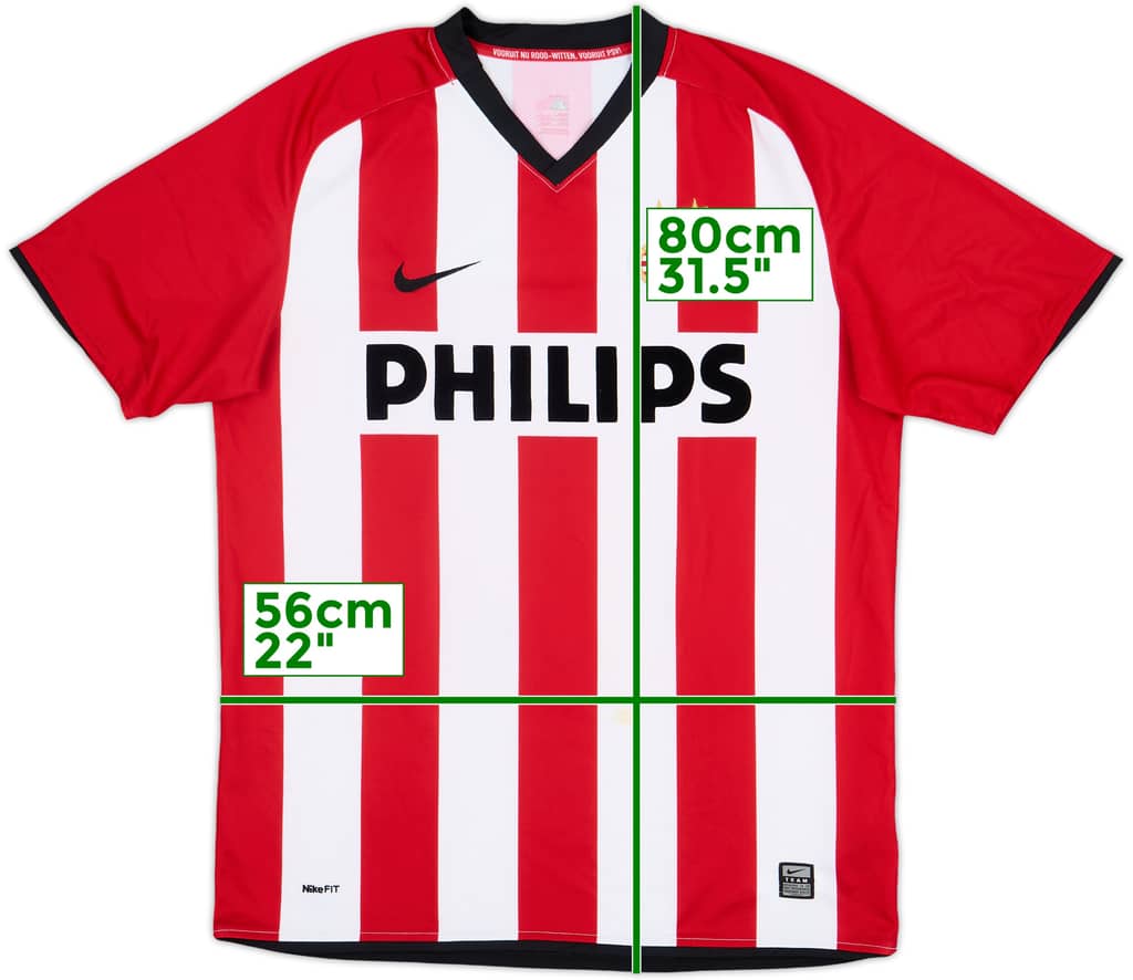 2008-10 PSV Home Shirt - 6/10 - (L)