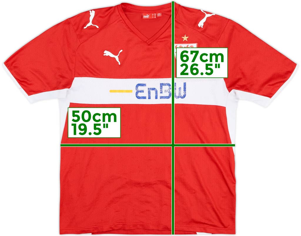 2008-10 Stuttgart Away Shirt - 5/10 - (XL.Boys)