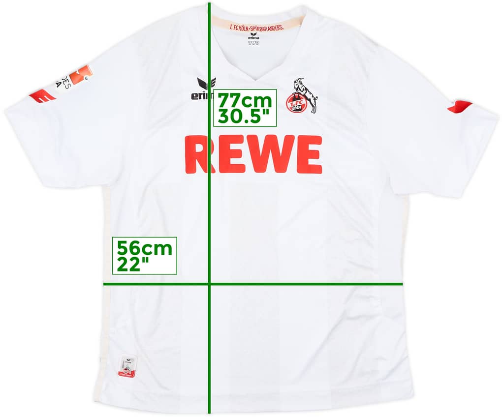 2016-17 FC Koln Home Shirt - 7/10 - (XXL)