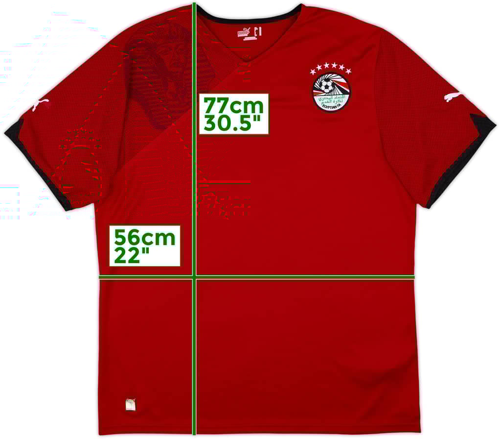 2010-11 Egypt Home Shirt - 9/10 - (XL)