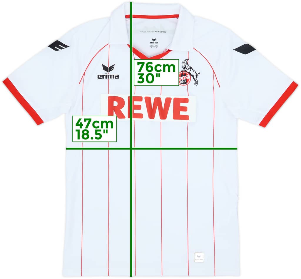 2012-13 FC Koln Home Shirt - 8/10 - (M)