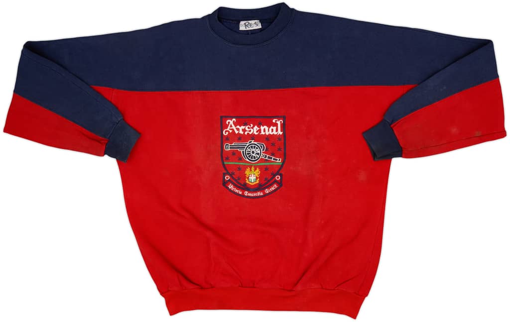 1990-92 Arsenal adidas Sweat Top - 6/10 - (XL)