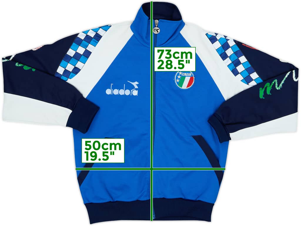 1990 Italy Diadora Track Jacket - 6/10 - (M)