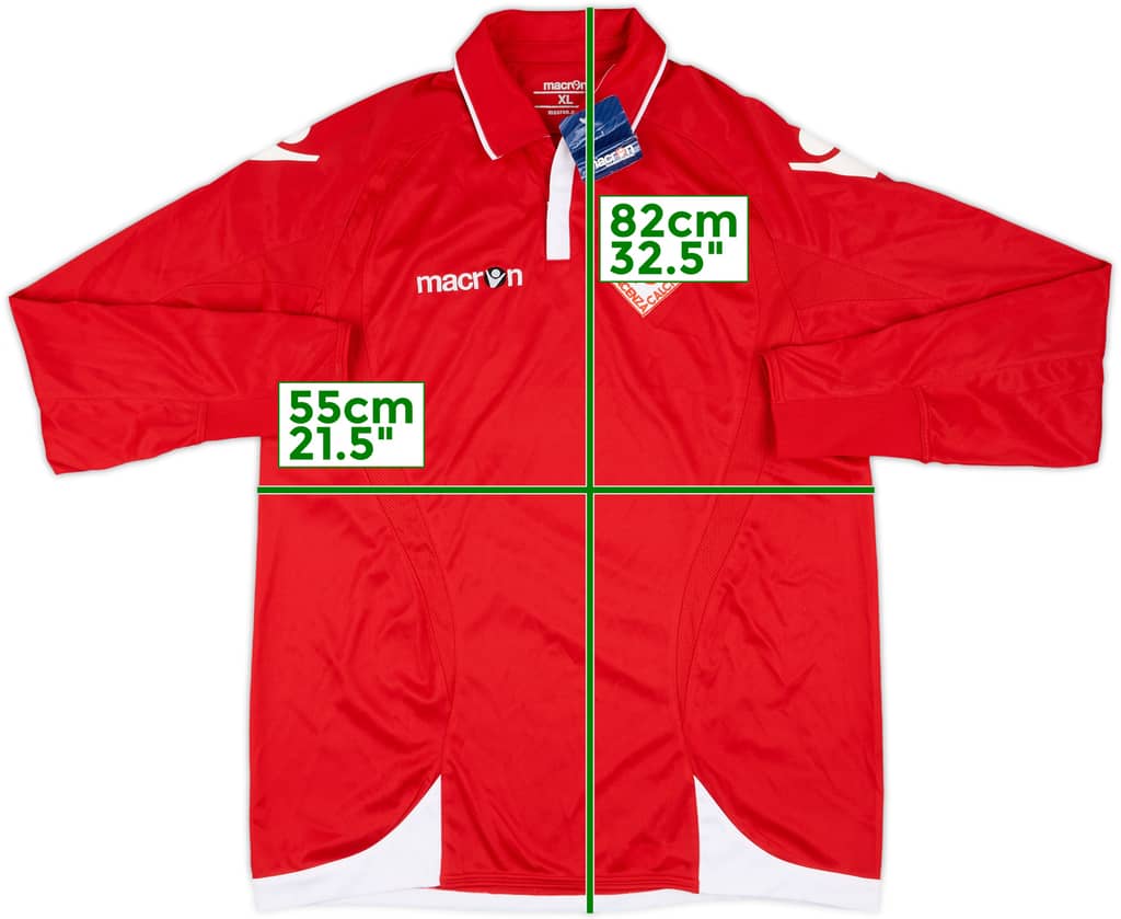 2010-11 Piacenza Home L/S Shirt (XL)