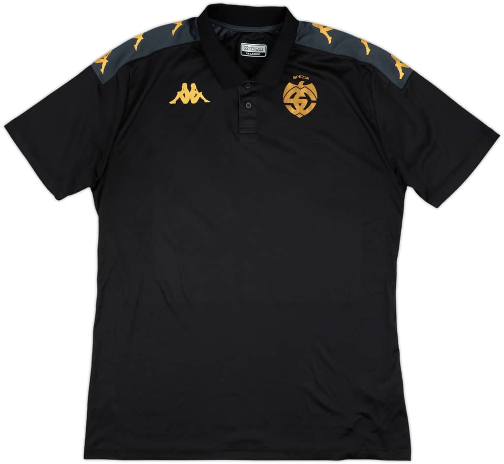 2023-24 Spezia Kappa Polo Shirt - 9/10 - (XXL)