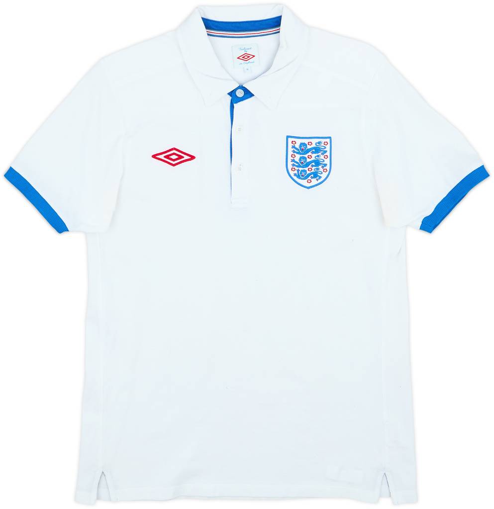 2010-11 England Umbro Polo Shirt - 7/10 - (M)
