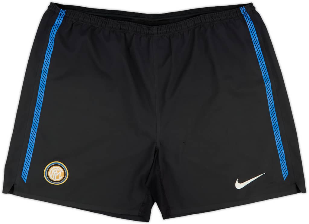 2010-11 Inter Milan Player Issue Home Shorts - 4/10 - (L)