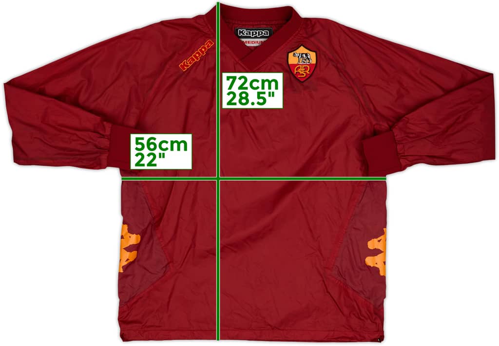 2011-12 Roma Kappa Drill Top - 8/10 - (M)