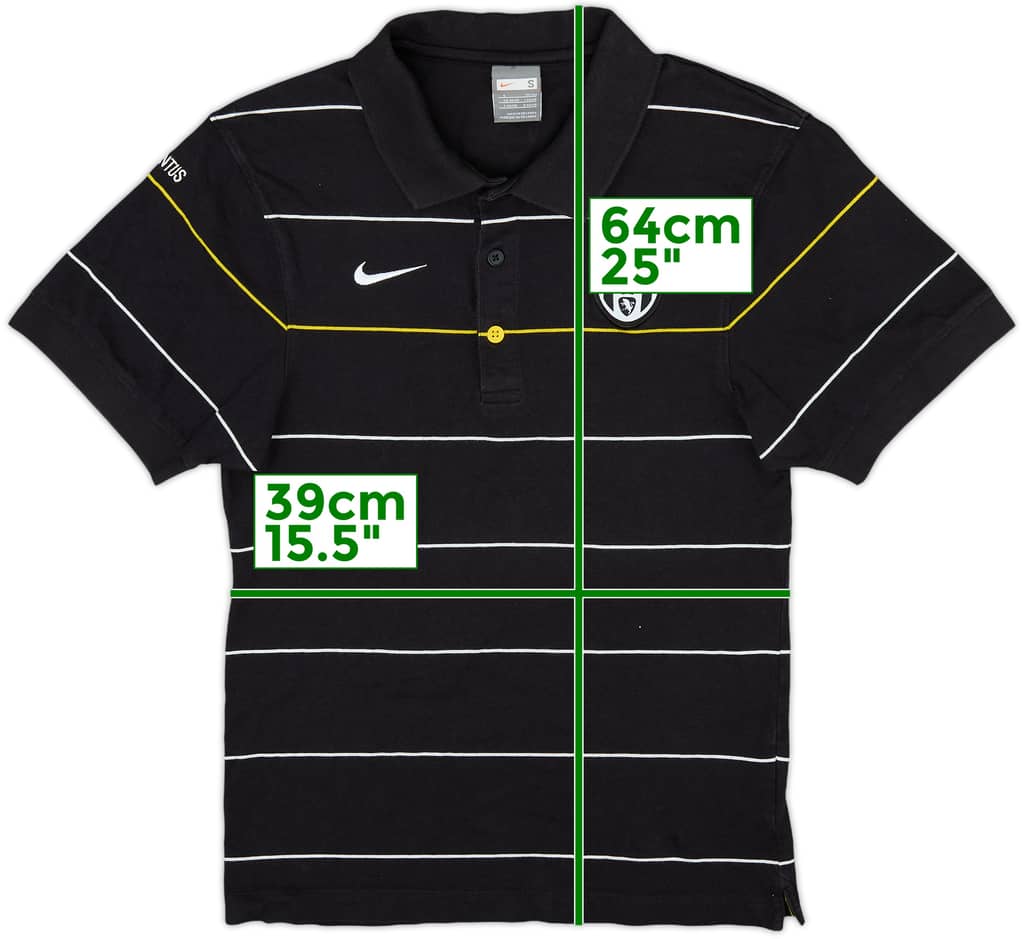 2008-09 Juventus Nike Polo Shirt - 8/10 - (S)