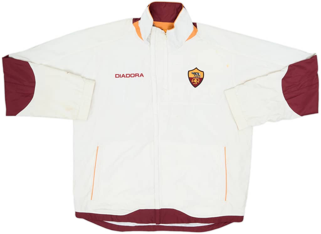 2005-06 Roma Diadora Track Jacket - 5/10 - (XL)