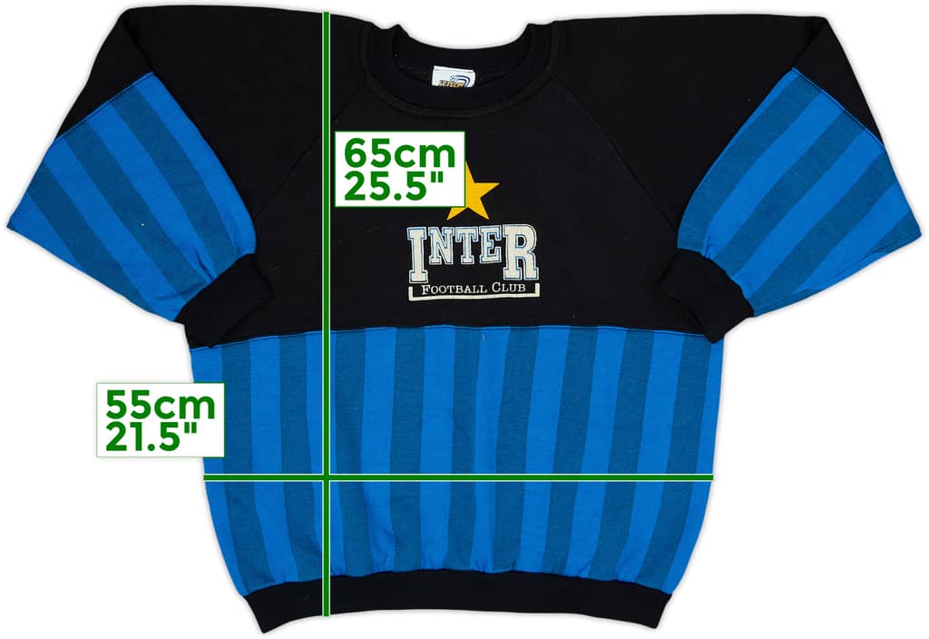 1990-91 Inter MIlan Le Felpe Dei Grandi Sweat Top - 6/10 - (M)
