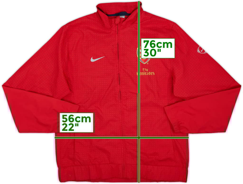 2009-10 Arsenal Nike Track Jacket - 7/10 - (L)
