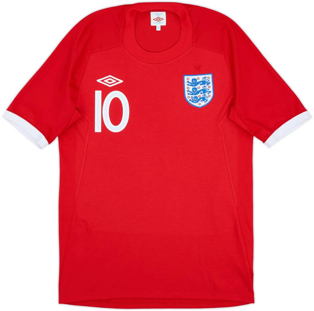 2010-11 England Away Shirt Rooney #10 - 8/10 - (S)