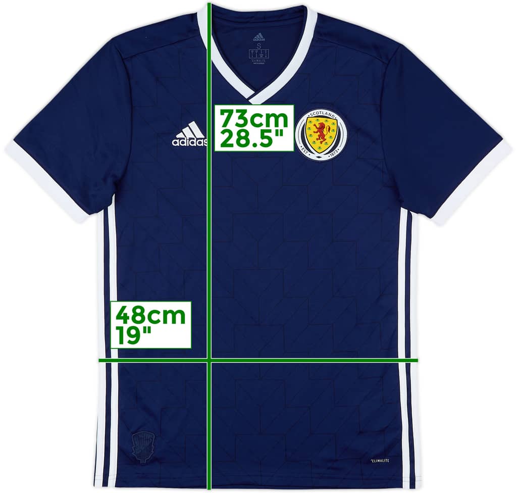2018-19 Scotland Home Shirt - 10/10 - (S)