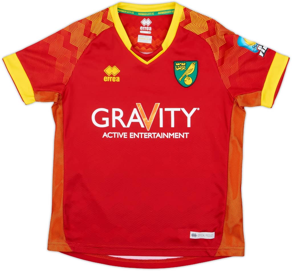 2019-20 Norwich Away Shirt - 10/10 - (L.Boys)