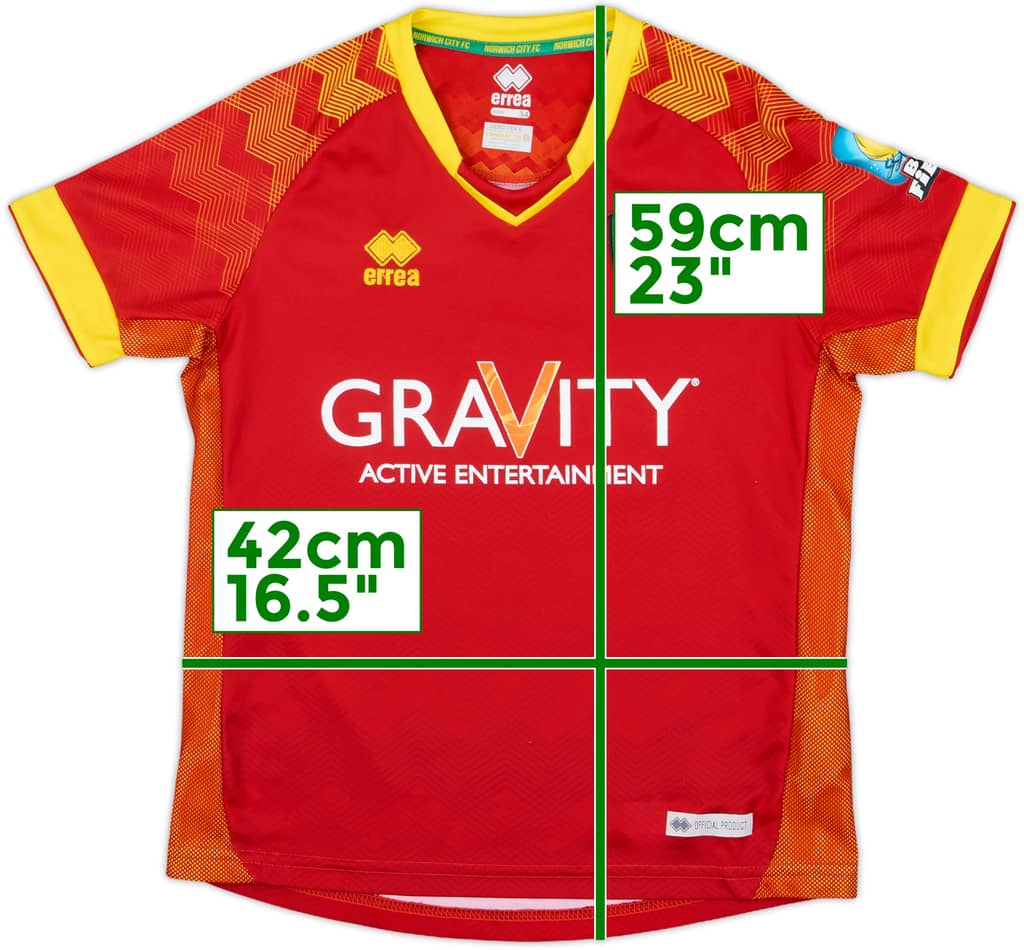 2019-20 Norwich Away Shirt - 10/10 - (L.Boys)