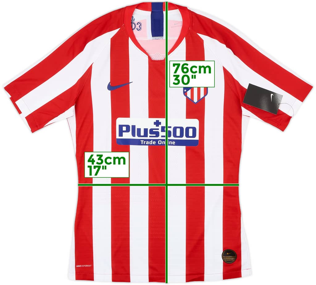 2019-20 Atletico Madrid Authentic Home Shirt (M)