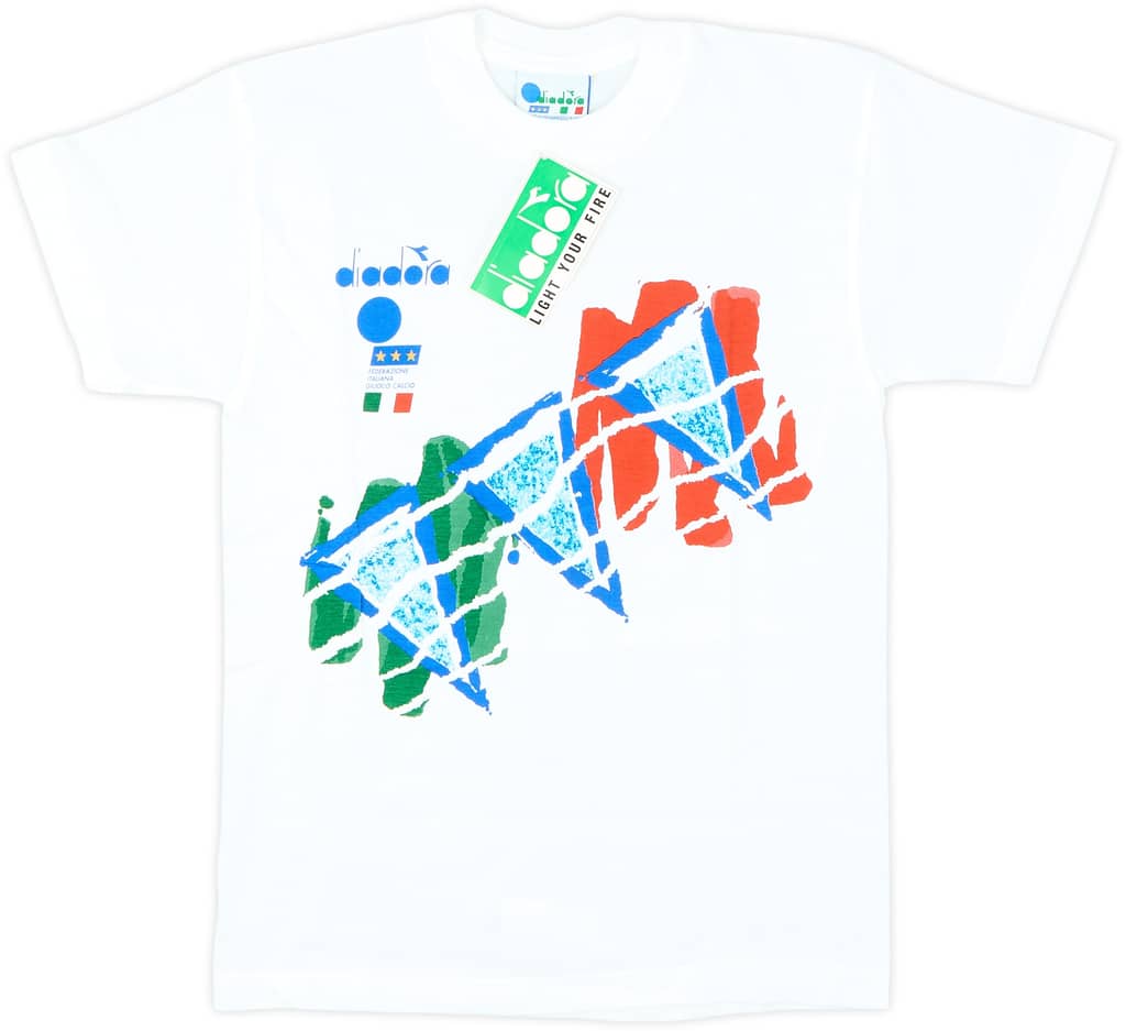 1994-95 Italy Diadora Cotton Tee (S.Boys)