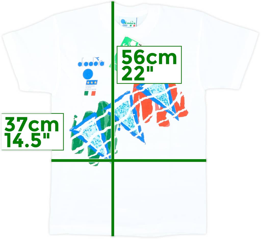 1994-95 Italy Diadora Cotton Tee (S.Boys)