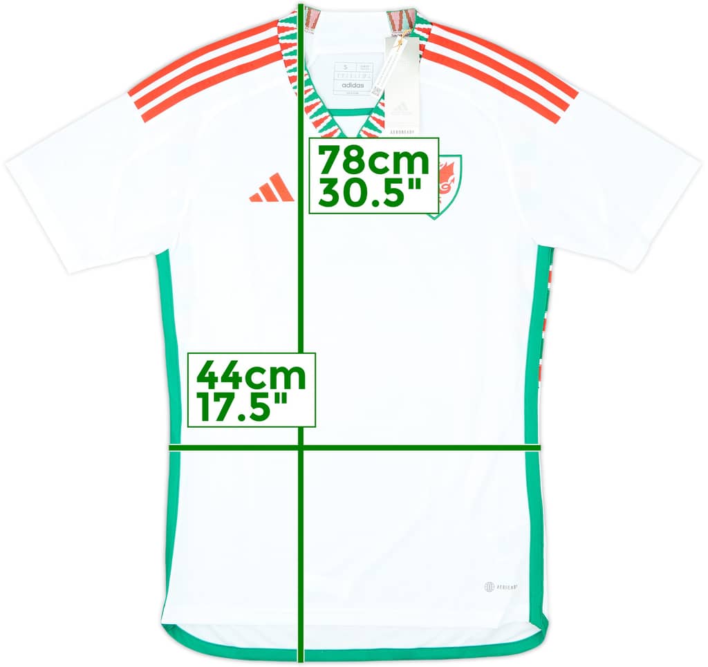 2022-24 Wales Away Shirt (S)