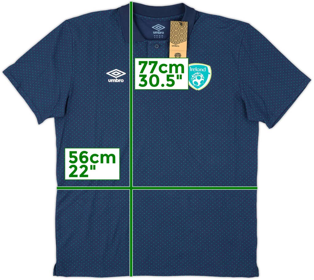 2016-17 Ireland Umbro Polo Shirt (XL)