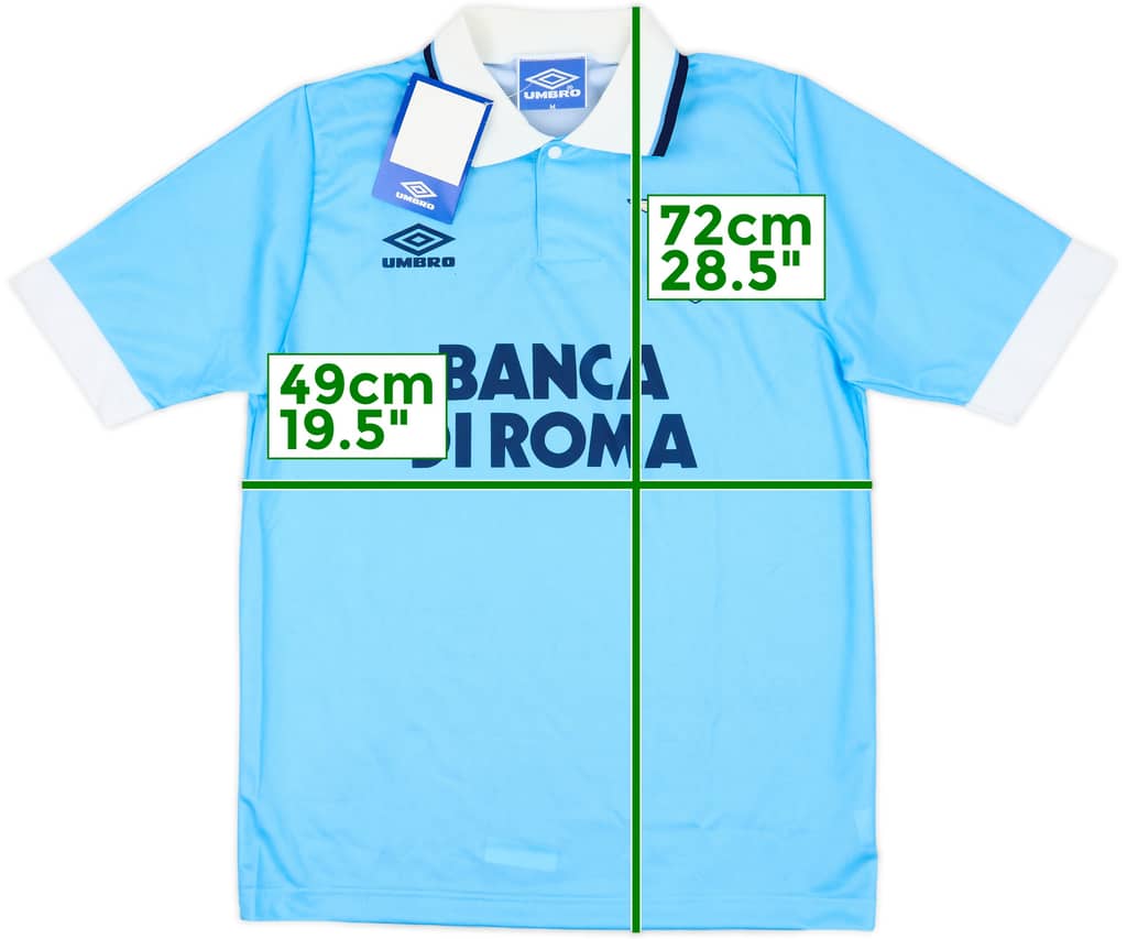 1993-95 Lazio Basic Home Shirt (M)