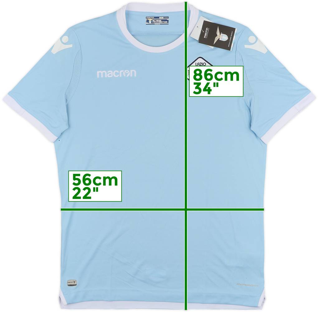 2017-18 Lazio Home Shirt (XXL)