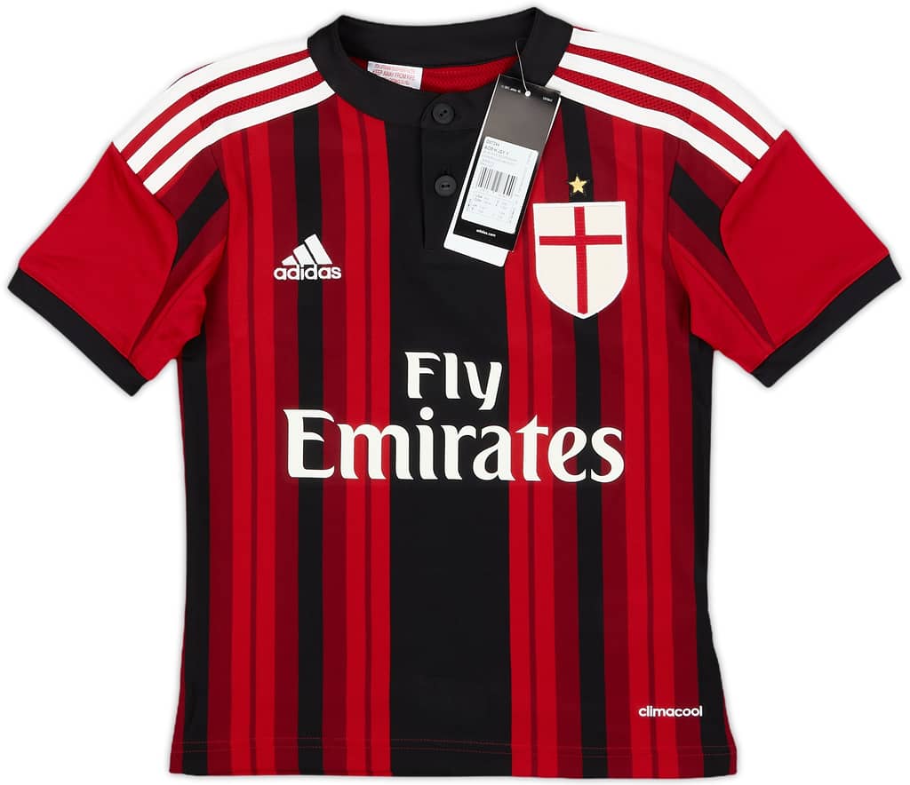 2014-15 AC Milan Home Shirt (7-8 Years)
