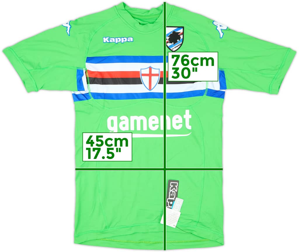 2007-08 Sampdoria GK Shirt (L)