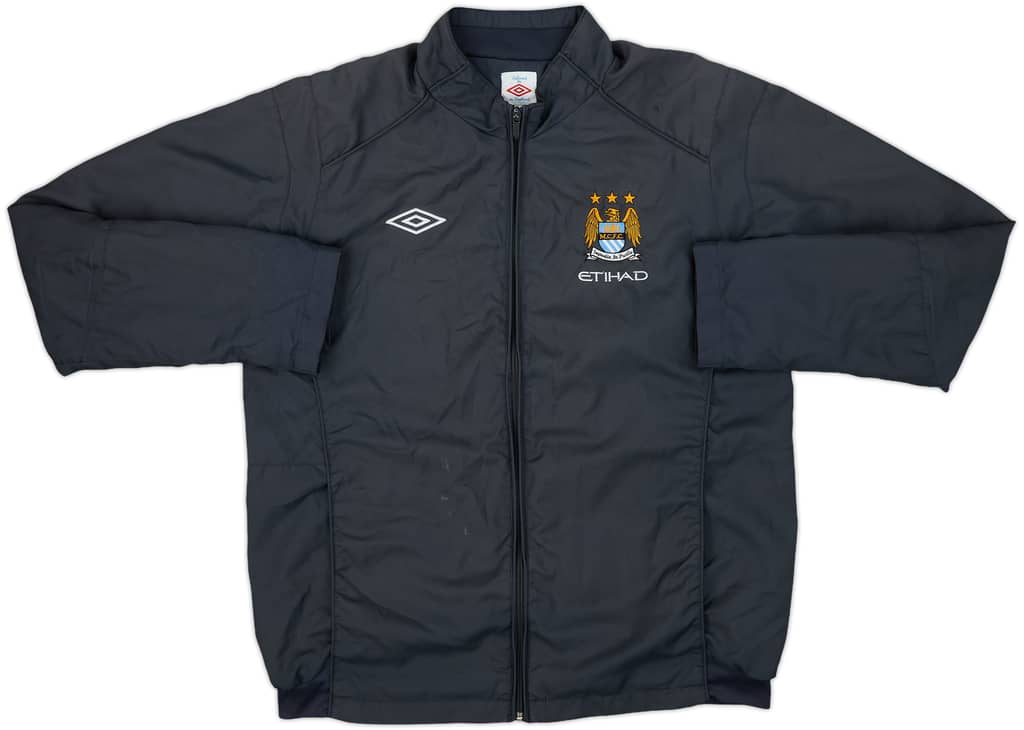 2010-11 Manchester City Umbro Track Jacket - 7/10 - (L)