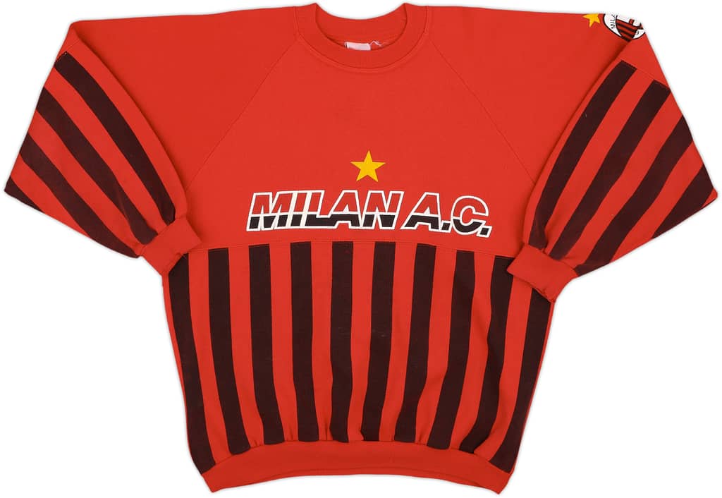 1990-91 AC Milan Le Felpe Dei Grandi Sweat Top - 5/10 - (L)
