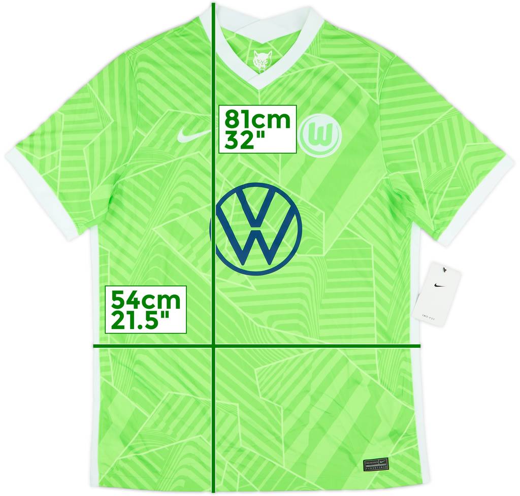 2021-22 Wolfsburg Home Shirt (L)