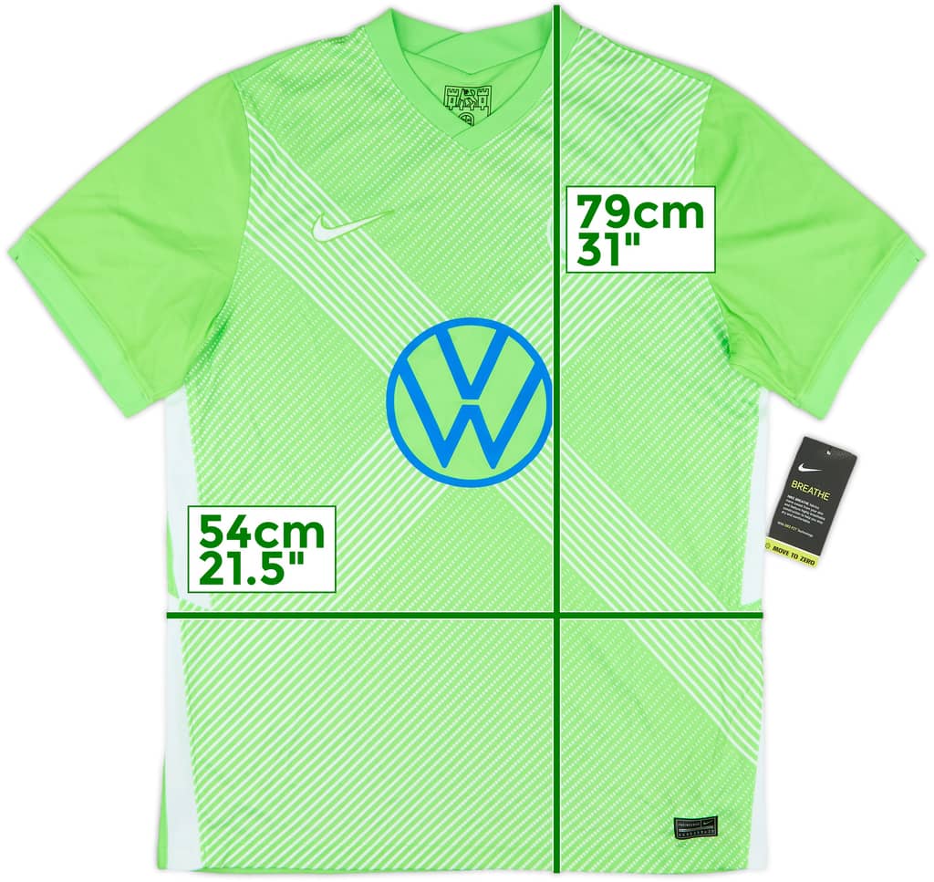 2020-21 Wolfsburg Home Shirt (L)