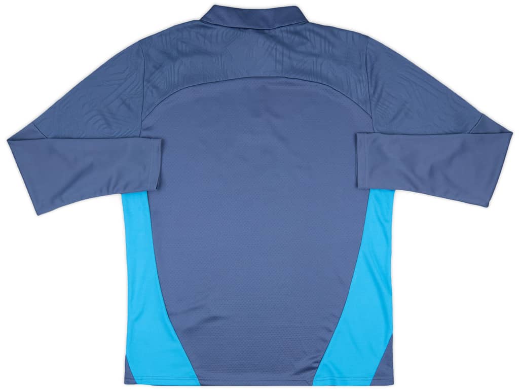 2024-25 Manchester City Staff Isssue 1/4 Zip Training Top #EL (L)