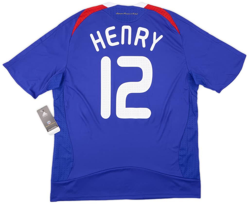 2007-08 France Home Shirt Henry #12 (L)
