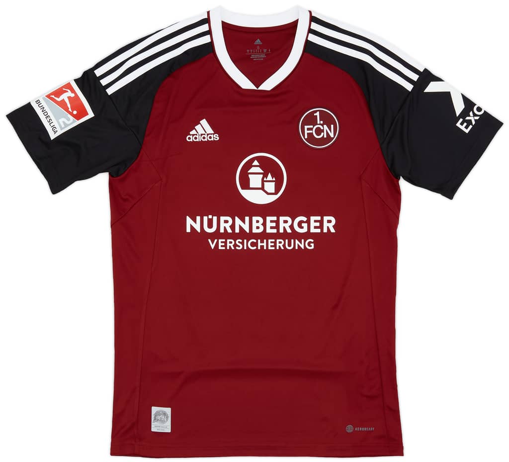 2022-23 Nurnberg Match Issue Home Shirt Castrop #17