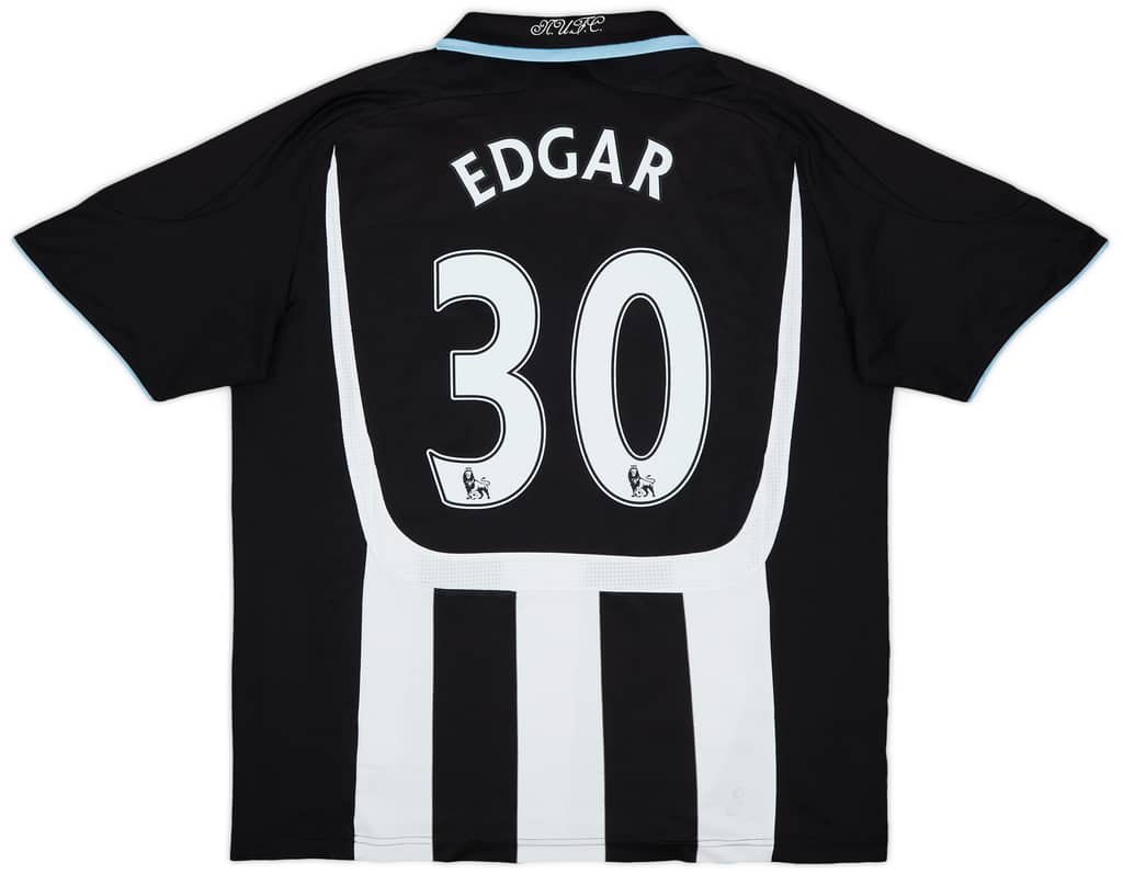 2007-09 Newcastle Home Shirt Edgar #30 - 7/10 - (L)