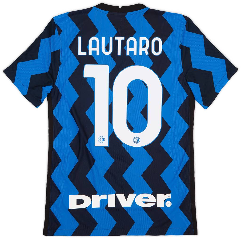 2020-21 Inter Milan Authentic Home Shirt Lautaro #10 (S)