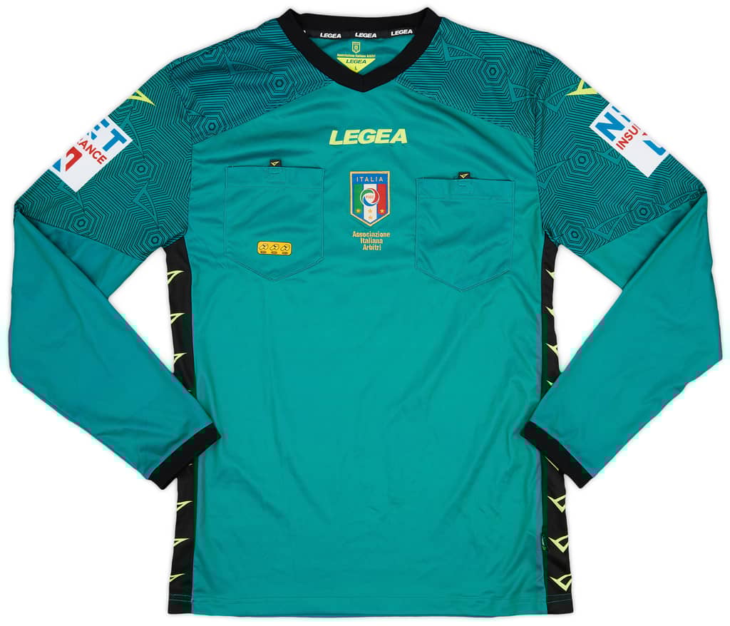 2022-23 Italy Legea Referee L/S Shirt - 8/10 - (L)