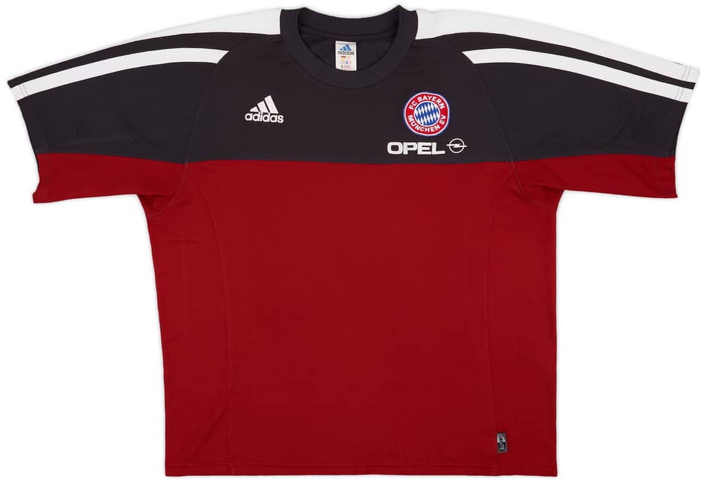 2001-02 Bayern Munich adidas Training Shirt - 7/10 - (L/XL)