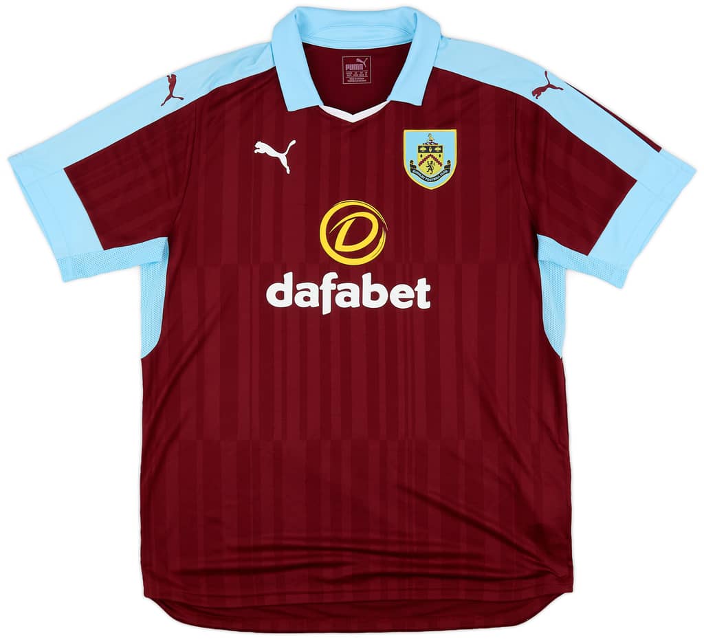 2016-17 Burnley Home Shirt - 8/10 - (XL)