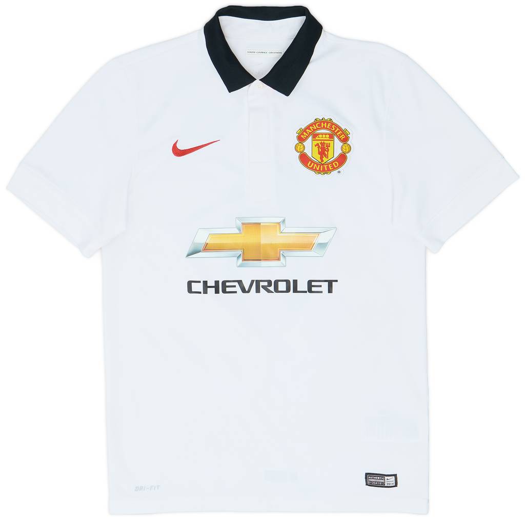 2014-15 Manchester United Away Shirt Mata #8 - 8/10 - (S)