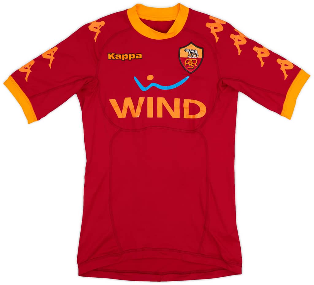 2010-11 Roma Home Shirt Totti #10 - 8/10 - (XS)