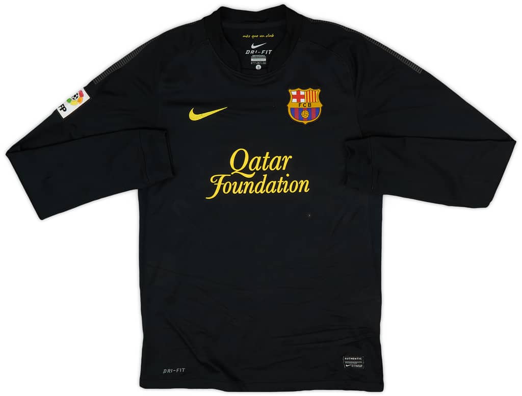 2011-12 Barcelona Away L/S Shirt Messi #10 - 6/10 - (S)